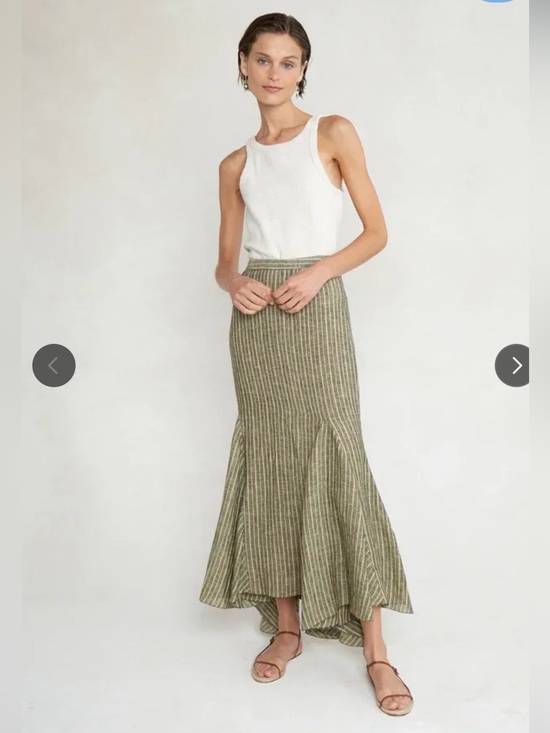 Chan Luu Dresses & Skirts - Chan Luu striped linen maxi skirt (NWOT)